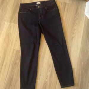 LOFT stretch jeans, size 10, worn 1x, curvy skinny style